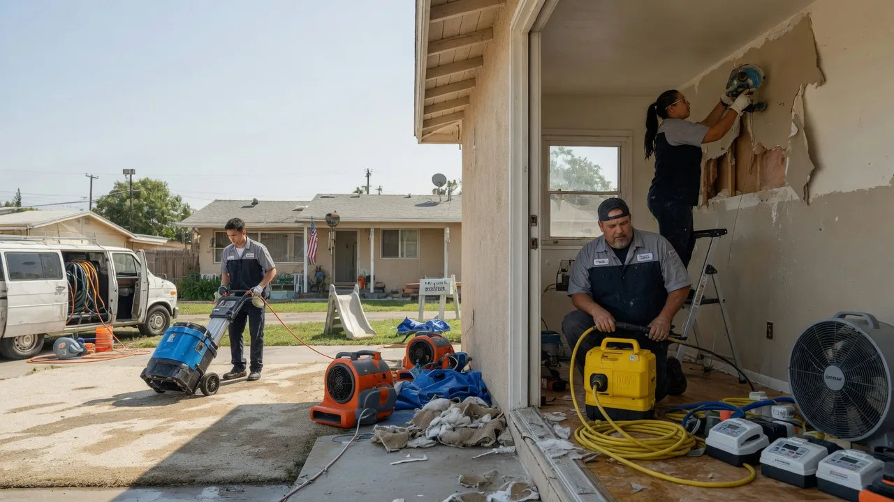 Water Damage Restoration in Lakeside, CA near me